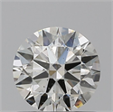 Natural Diamond 0.70 Carats, Round with Excellent Cut, J Color, SI1 Clarity and Certified by GIA