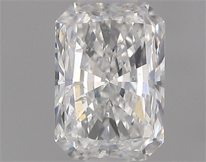 Picture of Natural Diamond 0.55 Carats, Radiant with  Cut, G Color, SI1 Clarity and Certified by GIA