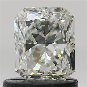 Foto Diamante Natural 1.02 quilates, Radiante , Color J, claridad VS2 y certificado GIA de