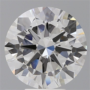 Picture of Lab Grown Diamond 6.10 Carats, Round with Excellent Cut, F Color, VVS2 Clarity and Certified by IGI