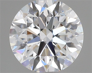 Picture of Lab Grown Diamond 1.04 Carats, Round with Excellent Cut, D Color, VVS2 Clarity and Certified by IGI