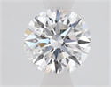 Lab Grown Diamond 1.07 Carats, Round with Ideal Cut, E Color, VS1 Clarity and Certified by IGI