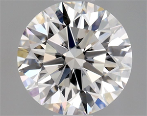 Picture of Natural Diamond 0.70 Carats, Round with Excellent Cut, F Color, VVS1 Clarity and Certified by GIA