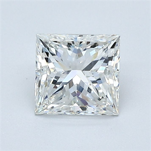Foto Diamante Natural 1.01 quilates, Princesa , Color I, claridad VS2 y certificado GIA de