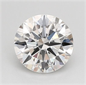 Del inventario de diamantes de laboratorio, 1.03 quilates, Redondo , Color E, claridad VVS2 y certificado IGI