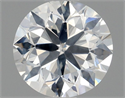 Natural Diamond 0.70 Carats, Round with Very Good Cut, E Color, SI2 Clarity and Certified by GIA
