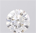 Lab Grown Diamond 1.08 Carats, Round with Excellent Cut, D Color, VVS1 Clarity and Certified by IGI