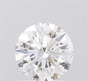 Picture of Lab Grown Diamond 1.08 Carats, Round with Excellent Cut, D Color, VVS1 Clarity and Certified by IGI