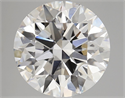 Del inventario de diamantes de laboratorio, 6.52 quilates, Redondo , Color F, claridad VVS2 y certificado IGI