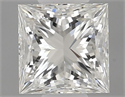 Diamante Natural 0.51 quilates, Princesa , Color I, claridad VVS1 y certificado GIA