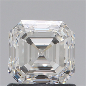 Foto Diamante Natural 1.01 quilates, Asscher , Color G, claridad VVS2 y certificado GIA de