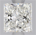 Natural Diamond 0.70 Carats, Princess with  Cut, I Color, VS1 Clarity and Certified by GIA