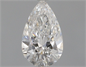 Diamante Natural 0.43 quilates, De pera , Color E, claridad SI1 y certificado GIA