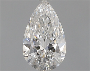 Foto Diamante Natural 0.43 quilates, De pera , Color E, claridad SI1 y certificado GIA de