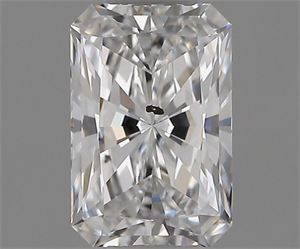 Picture of Natural Diamond 0.80 Carats, Radiant with  Cut, E Color, SI2 Clarity and Certified by GIA