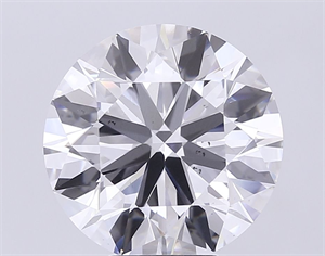 Picture of Lab Grown Diamond 7.53 Carats, Round with Ideal Cut, E Color, VS2 Clarity and Certified by IGI
