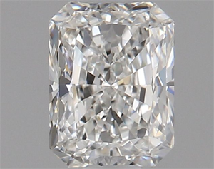Picture of Natural Diamond 0.52 Carats, Radiant with  Cut, G Color, VVS1 Clarity and Certified by GIA