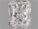 Natural Diamond 0.52 Carats, Radiant with  Cut, G Color, VVS1 Clarity and Certified by GIA