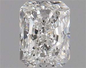 Picture of Natural Diamond 0.52 Carats, Radiant with  Cut, G Color, VVS1 Clarity and Certified by GIA