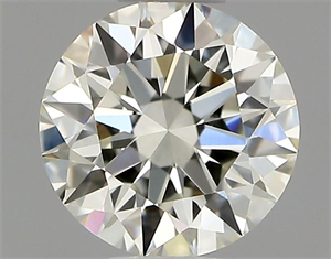 Picture of Natural Diamond 0.40 Carats, Round with Excellent Cut, K Color, VVS1 Clarity and Certified by GIA
