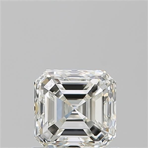 Foto Diamante Natural 0.90 quilates, Asscher , Color I, claridad VVS2 y certificado GIA de
