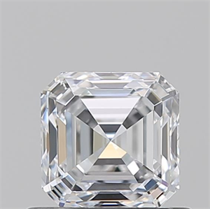 Foto Diamante Natural 0.73 quilates, Asscher , Color D, claridad VVS2 y certificado GIA de