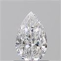 Diamante Natural 0.70 quilates, De pera , Color D, claridad VVS1 y certificado GIA