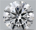 Natural Diamond 0.50 Carats, Round with Excellent Cut, E Color, VS2 Clarity and Certified by IGI