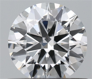 Picture of Natural Diamond 0.50 Carats, Round with Excellent Cut, E Color, VS2 Clarity and Certified by IGI
