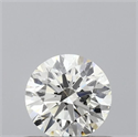 Diamante Natural 0.53 quilates, Redondo , Color H, claridad IF y certificado IGI