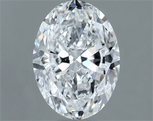 Picture of Natural Diamond 1.00 Carats, Oval with  Cut, D Color, VVS1 Clarity and Certified by GIA