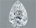 Natural Diamond 0.70 Carats, Pear with  Cut, E Color, VS1 Clarity and Certified by GIA