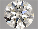 Diamante Natural 0.90 quilates, Redondo , Color L, claridad VVS1 y certificado GIA