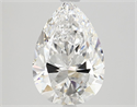 Diamante Natural 2.01 quilates, De pera , Color D, claridad VS1 y certificado GIA