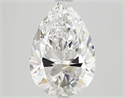 Diamante Natural 2.01 quilates, De pera , Color D, claridad VS1 y certificado GIA