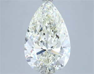 Picture of Natural Diamond 5.02 Carats, Pear with  Cut, J Color, VS1 Clarity and Certified by IGI