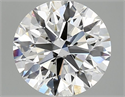 Del inventario de diamantes de laboratorio, 2.58 quilates, Redondo , Color F, claridad VS2 y certificado IGI
