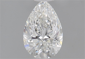 Foto Diamante Natural 0.33 quilates, De pera , Color F, claridad SI1 y certificado GIA de
