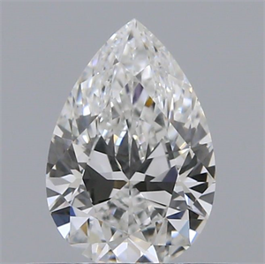 Picture of Natural Diamond 0.44 Carats, Pear with  Cut, F Color, VVS2 Clarity and Certified by GIA