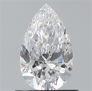 Foto Diamante Natural 0.70 quilates, De pera , Color D, claridad VVS1 y certificado GIA de