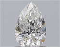 Diamante Natural 0.70 quilates, De pera , Color G, claridad VS2 y certificado GIA