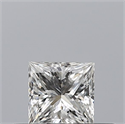 Natural Diamond 0.28 Carats, Princess with  Cut, E Color, VS1 Clarity and Certified by GIA