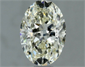 Natural Diamond 1.00 Carats, Oval with  Cut, M Color, IF Clarity and Certified by IGI