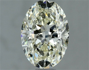 Picture of Natural Diamond 1.00 Carats, Oval with  Cut, M Color, IF Clarity and Certified by IGI