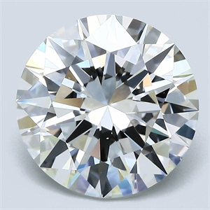 Foto Diamante Natural 4.01 quilates, Redondo , Color I, claridad VS2 y certificado GIA de