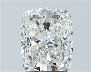 Foto Diamante Natural 1.51 quilates, Del cojín , Color H, claridad VS1 y certificado GIA de