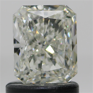 Picture of Natural Diamond 1.01 Carats, Radiant with  Cut, J Color, VVS1 Clarity and Certified by GIA