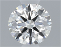 Natural Diamond 0.40 Carats, Round with Excellent Cut, G Color, VVS2 Clarity and Certified by GIA