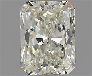 Picture of Natural Diamond 1.00 Carats, Radiant with  Cut, K Color, VVS2 Clarity and Certified by GIA