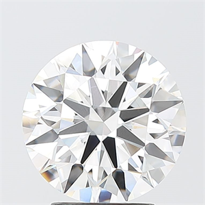Picture of Lab Grown Diamond 3.09 Carats, Round with Ideal Cut, E Color, VVS1 Clarity and Certified by IGI